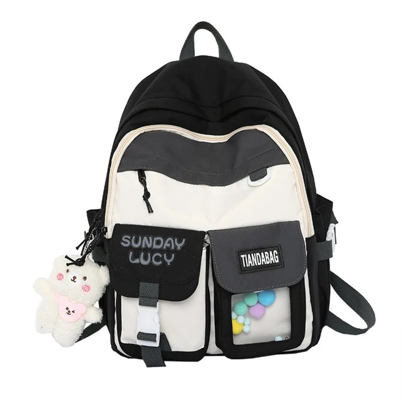 Girls Middle School Backpack Women Lightweight Travel Daypack Rucksack