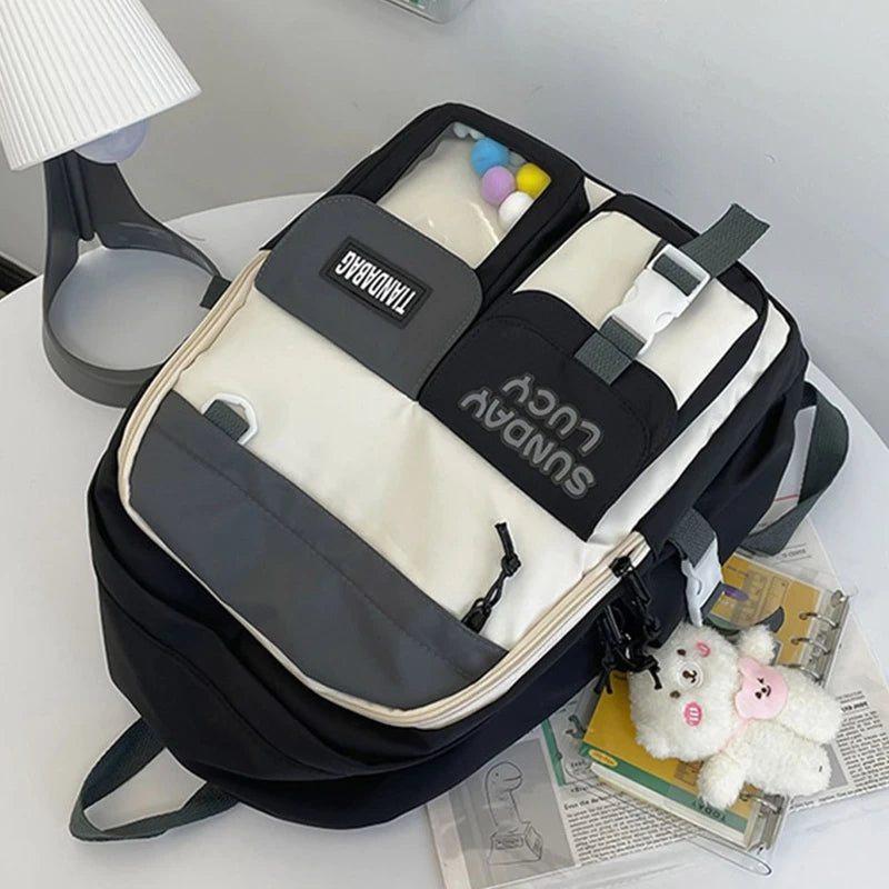Girls Middle School Backpack Women Lightweight Travel Daypack Rucksack