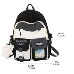 Teen Girls School Backpack College Bag Women Lightweight Travel Daypack