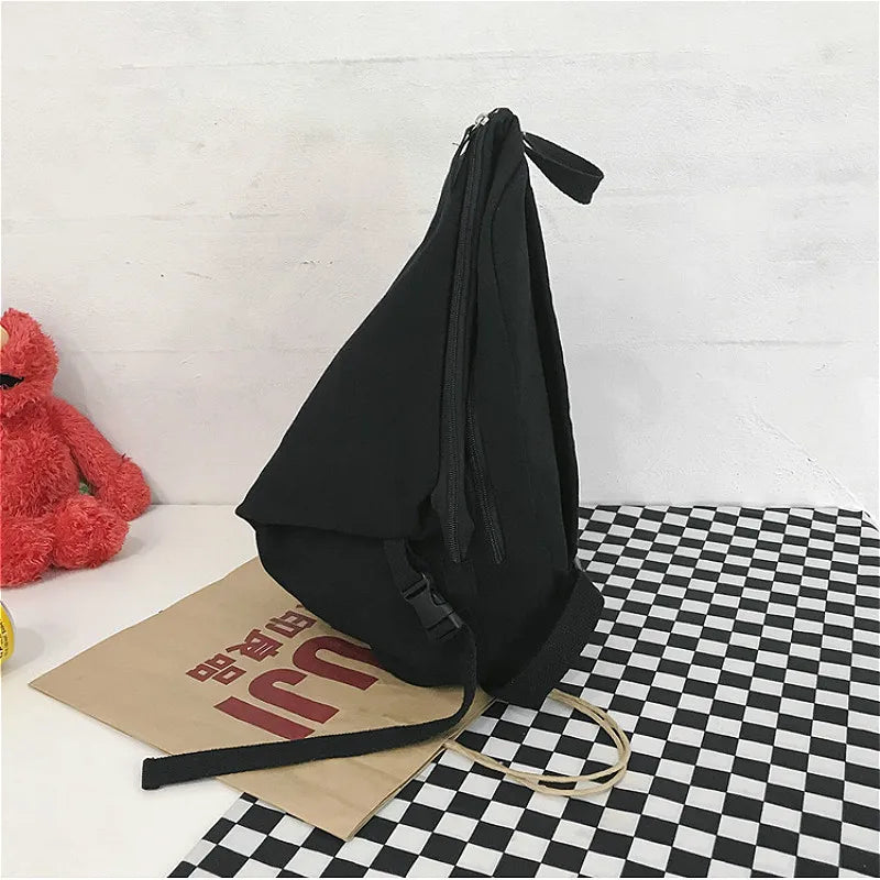 Unisex Canvas Harajuku Travel Backpack Large Capacity