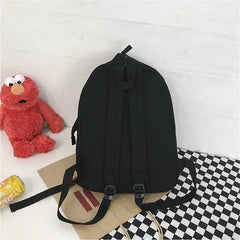 Unisex Canvas Harajuku Travel Backpack Large Capacity