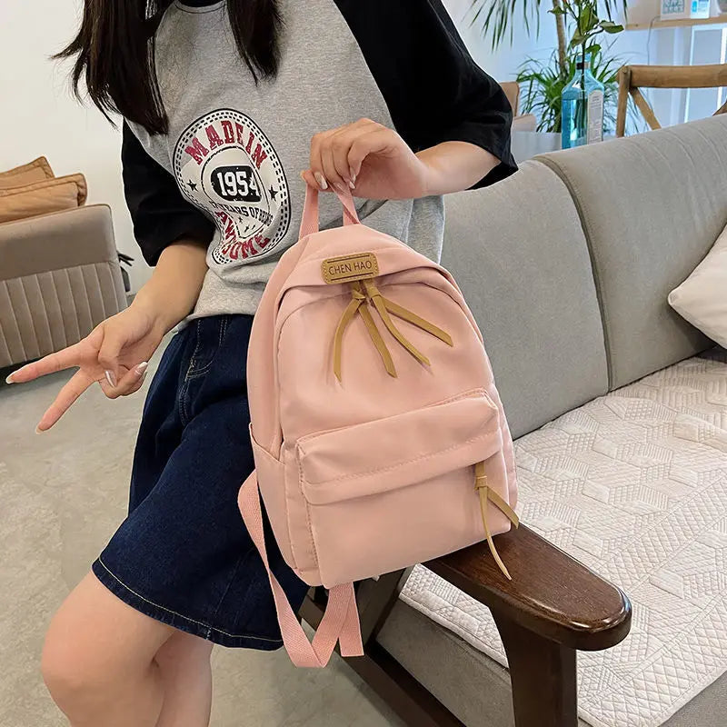 Harajuku High Street All-match School Zipper Backpack Women