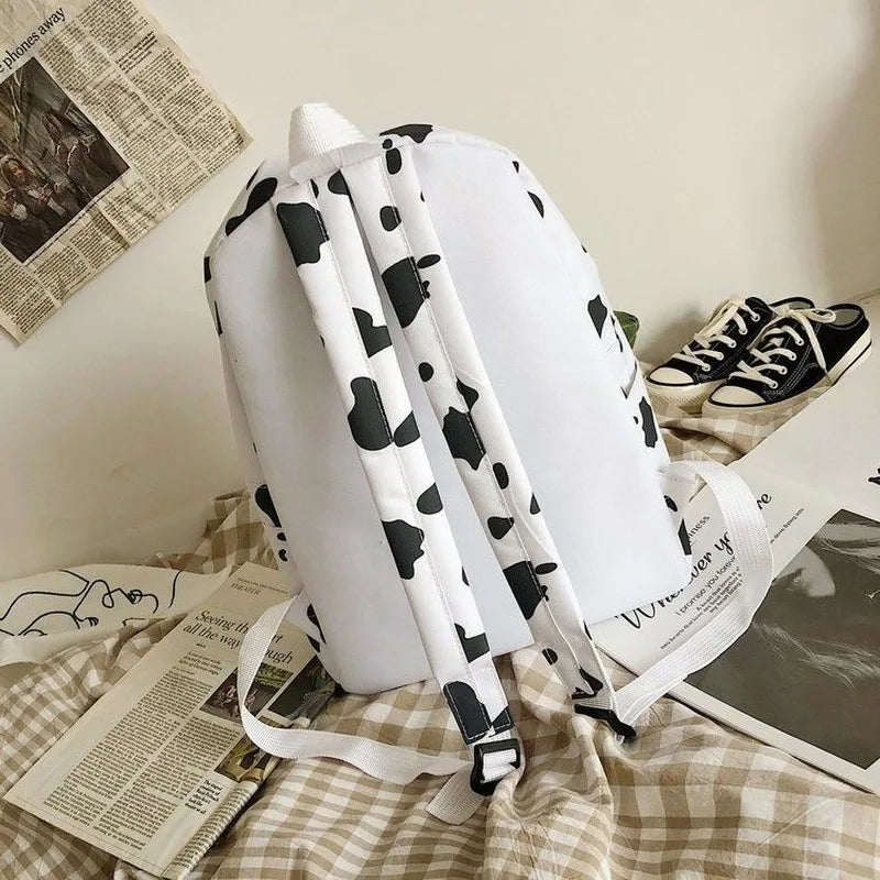 Large-capacity Camo Backpack Women Oxford Street Wear Bag