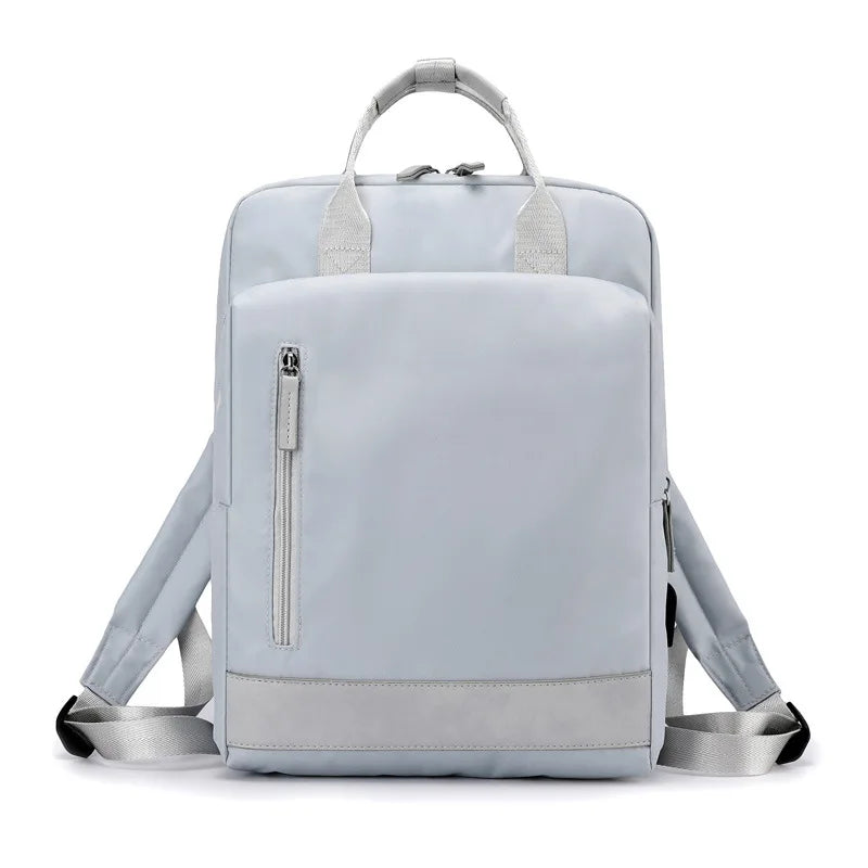 Waterproof Backpack for Teenage Girl Nylon Daily Travel Softback