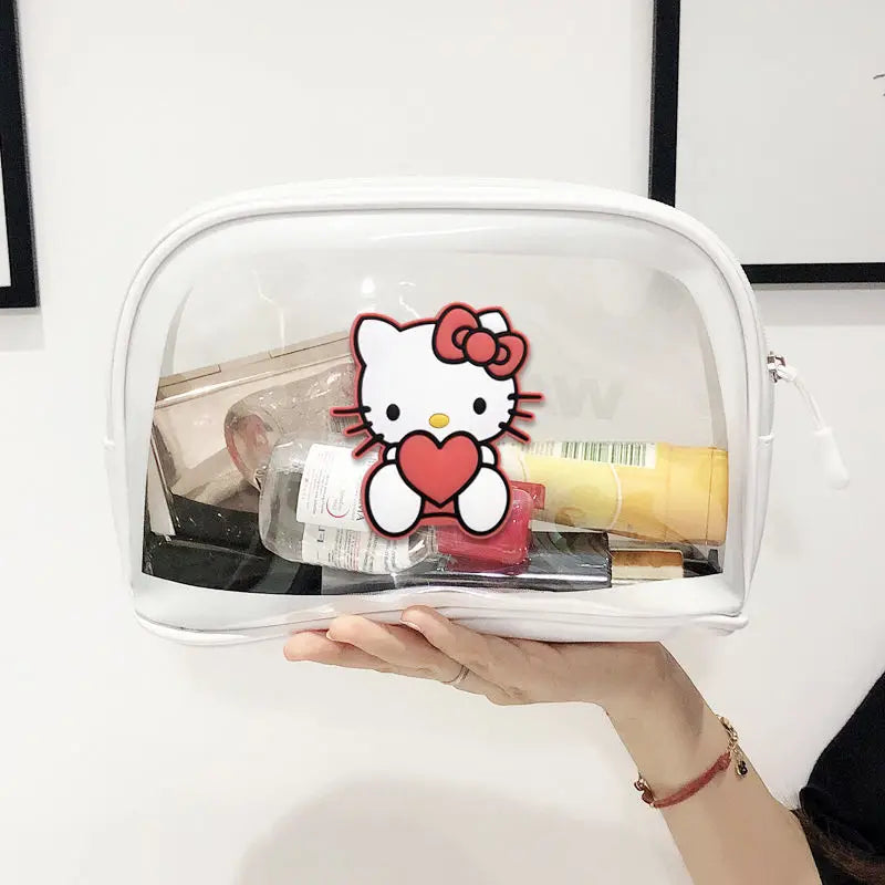 Women's Cartoon Cosmetic Bag Travel Storage Wash Bag