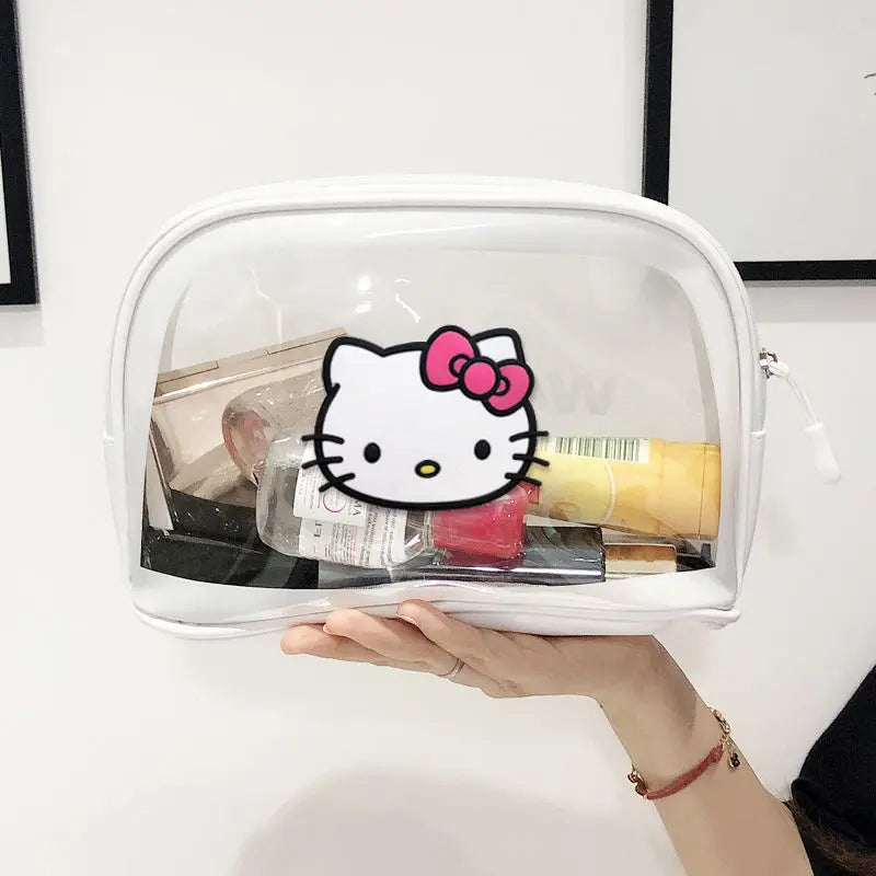 Women's Cartoon Cosmetic Bag Travel Storage Wash Bag