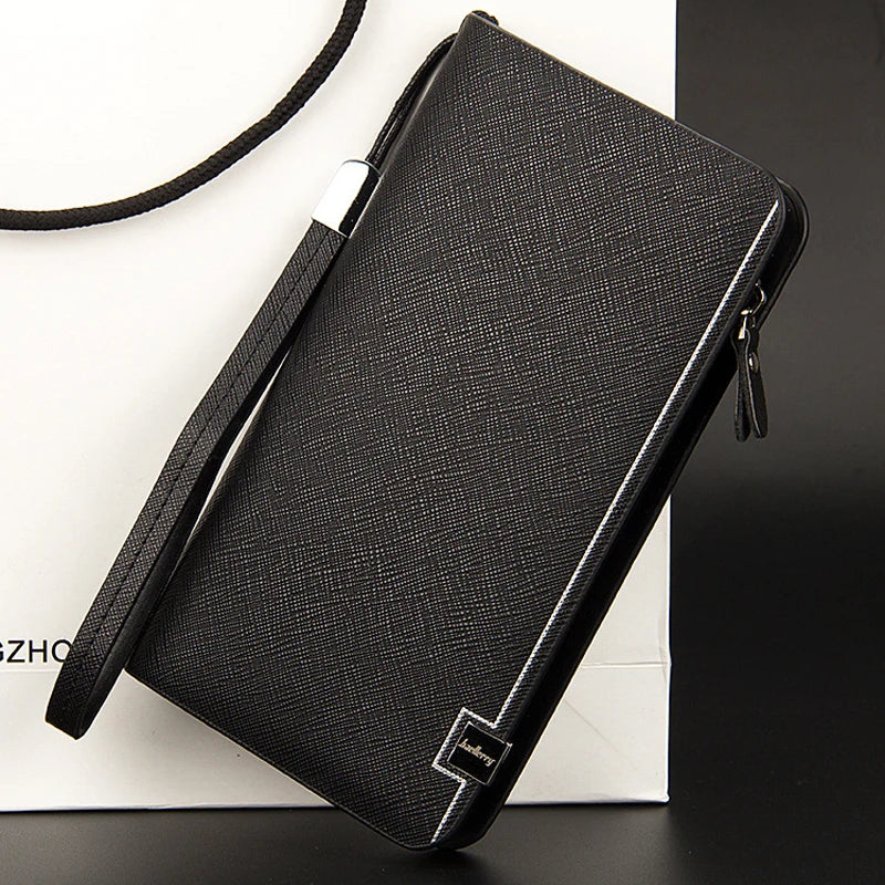 Baeller Multi-functional Long Clutch Wallets Men's Purse Male Wallets