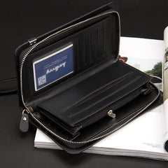 Baeller Multi-functional Long Clutch Wallets Men's Purse Male Wallets