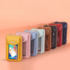 Baellery Women Large Capacity Phone Bags Vintage Leather