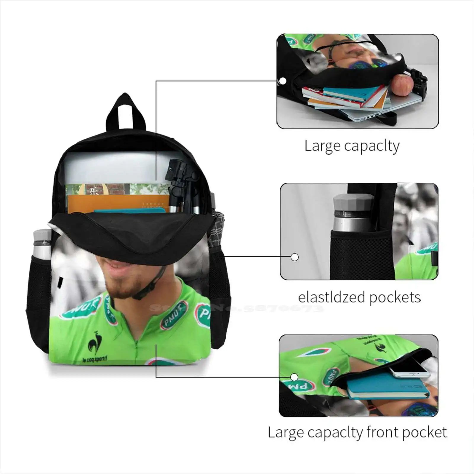 Zargan Green Mountain Cycling Backpack