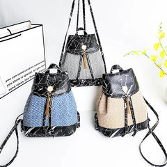 Large Capacity Drawstring Backpack for Women