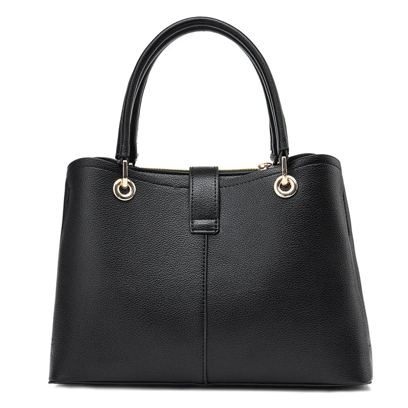 Large Capacity Shoulder Messenger Handbag for Middle-Aged Women
