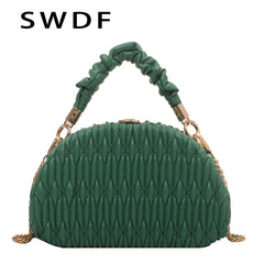 Small PU Leather Crossbody Sling Bag for Women Shoulder Handbag