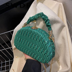 Small PU Leather Crossbody Sling Bag for Women Shoulder Handbag