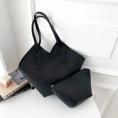 Large-Capacity Shoulder Bag Tote Bag Bucket Bag - Japan & South Korea Style