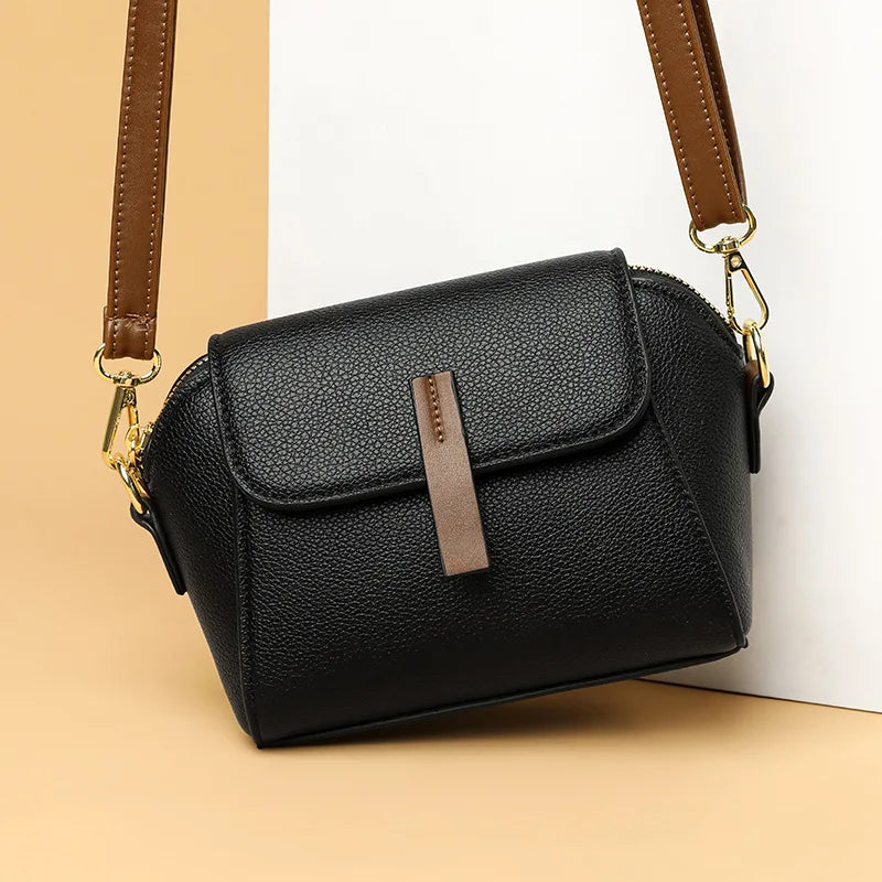 Soft Leather Crossbody Bag for Women - Stylish and Practical