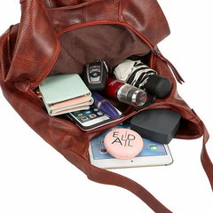 Soft Leather Shoulder Bag Large Capacity Messenger Bag Ladies Handbag