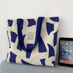 Canvas Shoulder Bag Women's Large Forest Capacity Student Bag
