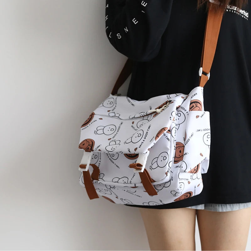 Casual Crossbody Bag for Women Lightweight Shoulder Backpack