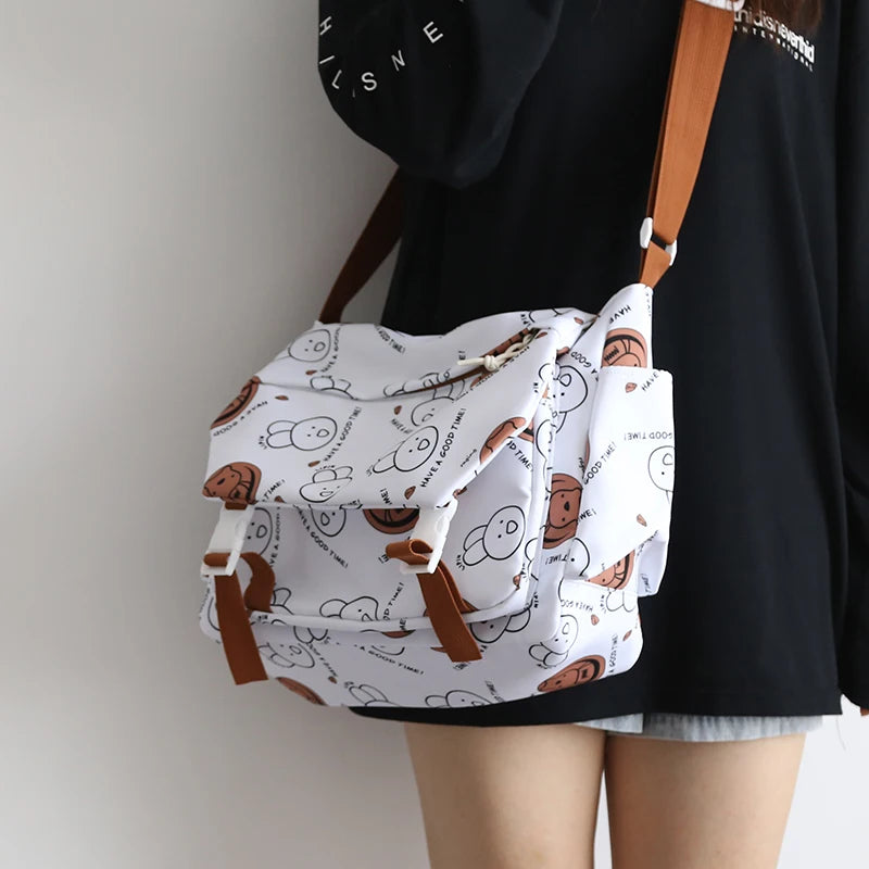 Casual Crossbody Bag for Women Lightweight Shoulder Backpack