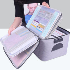 Document Organizer Briefcase for Men and Women