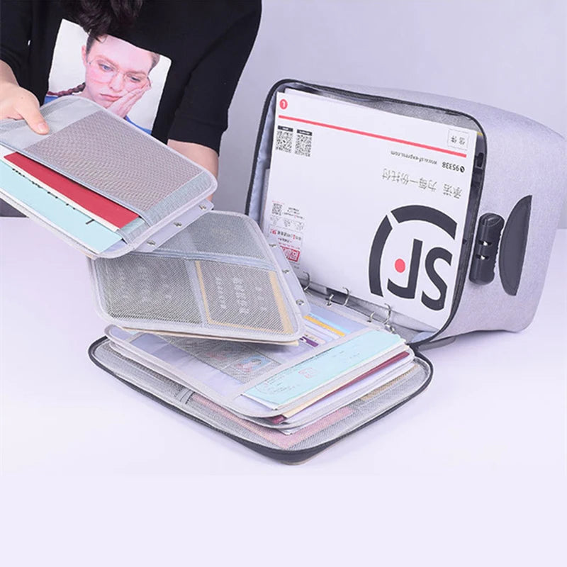 Document Organizer Briefcase for Men and Women