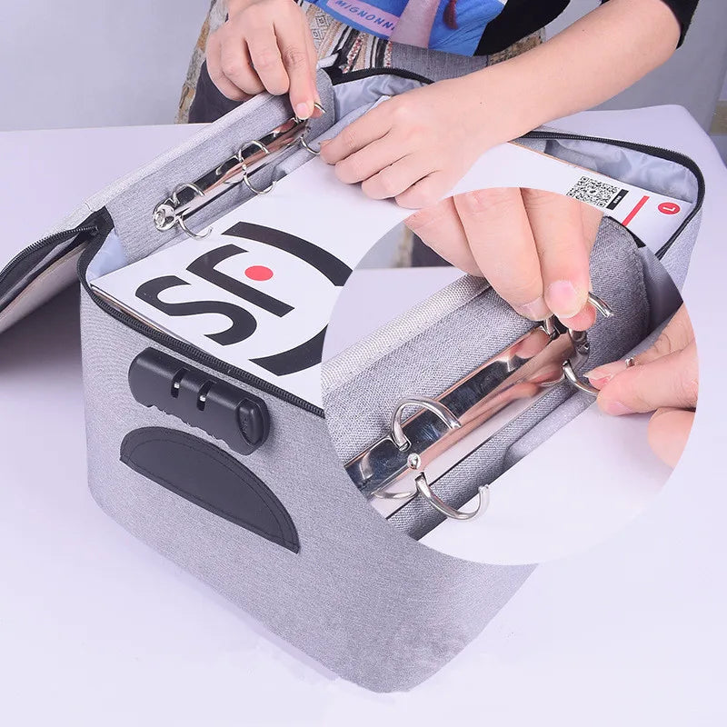 Document Organizer Briefcase for Men and Women