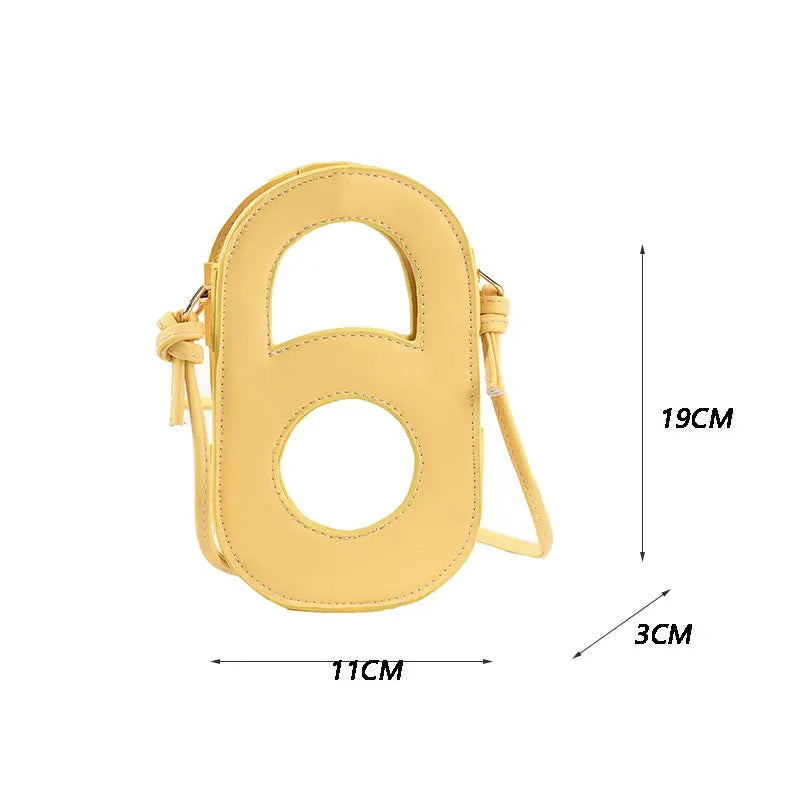 Women's PU Leather Shoulder Handbag Mobile Phone Purse