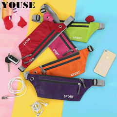 Women's Belt Pouch Waist Pack Sports Purse Mini Clutch
