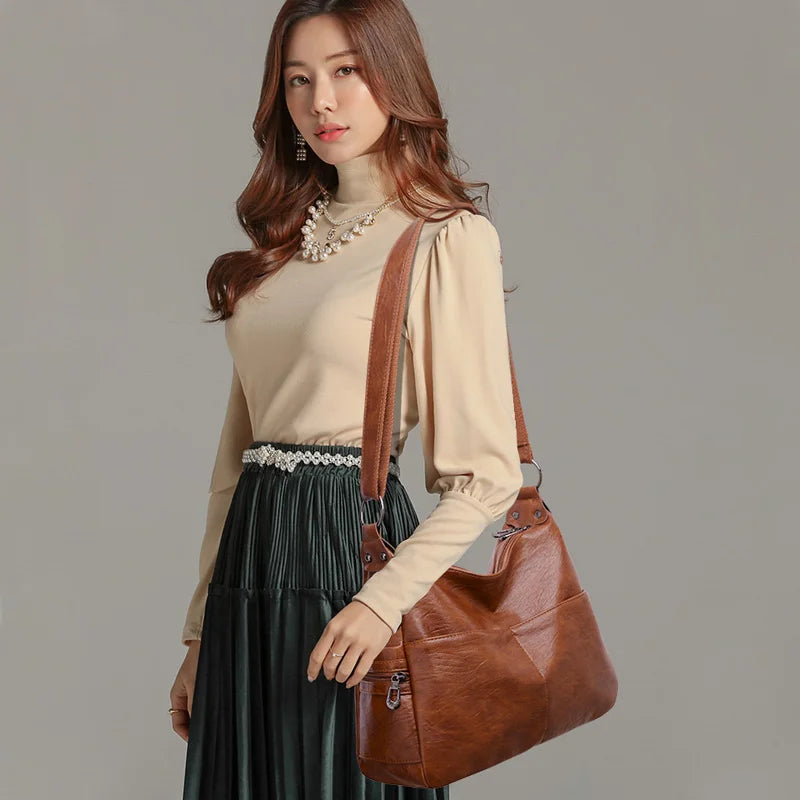 Women Shoulder Bag Handbag Crossbody Bag Casual Tote Large Capacity