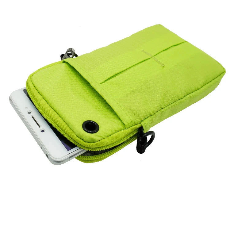 Waterproof Nylon Men Waist Bag for Outdoor Sports Running Pouch