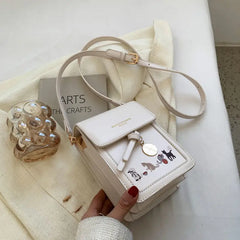 Sweet Mini Phone Bag Casual Music Shoulder Messenger Small Bag Women