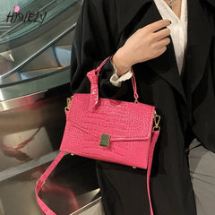 Stone Pattern Shoulder Bag for Women, All-Match Travel Handbag