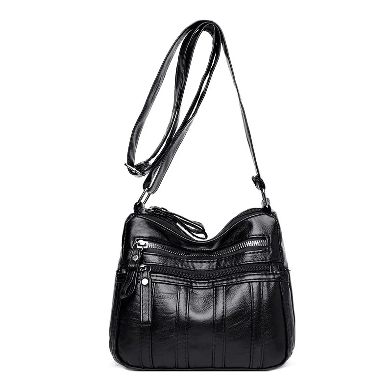 Women's Contrast Small Square Bag Fashionable Single Shoulder Messenger Bag