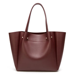 Soft PU Leather Ladies Shoulder Bag Tote Bag