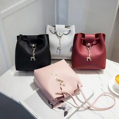 Fawn Pendant One Shoulder Messenger Bag Crossbody Bag for Women