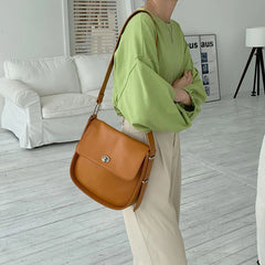 High-Quality Saddle Bag Messenger Shoulder Bag for Women