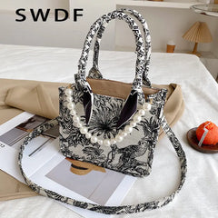 Large Canvas Tote Bag for Women, Top Handle Shoulder Bag
