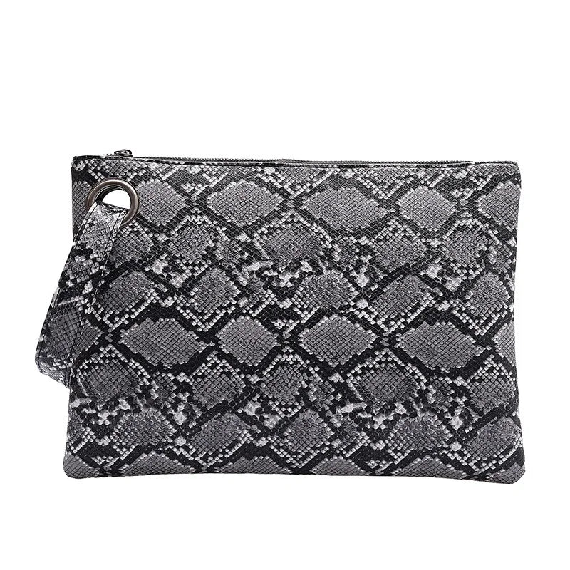 Snake Pattern Lady's Handba Sac A Main Femme Handbags Women Bags