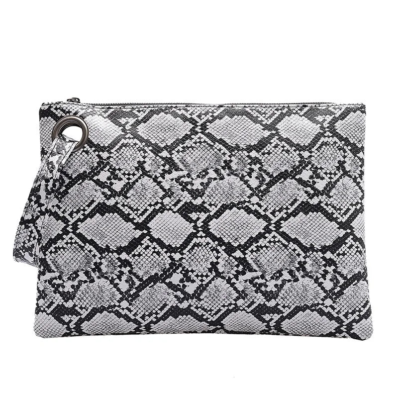 Snake Pattern Lady's Handba Sac A Main Femme Handbags Women Bags