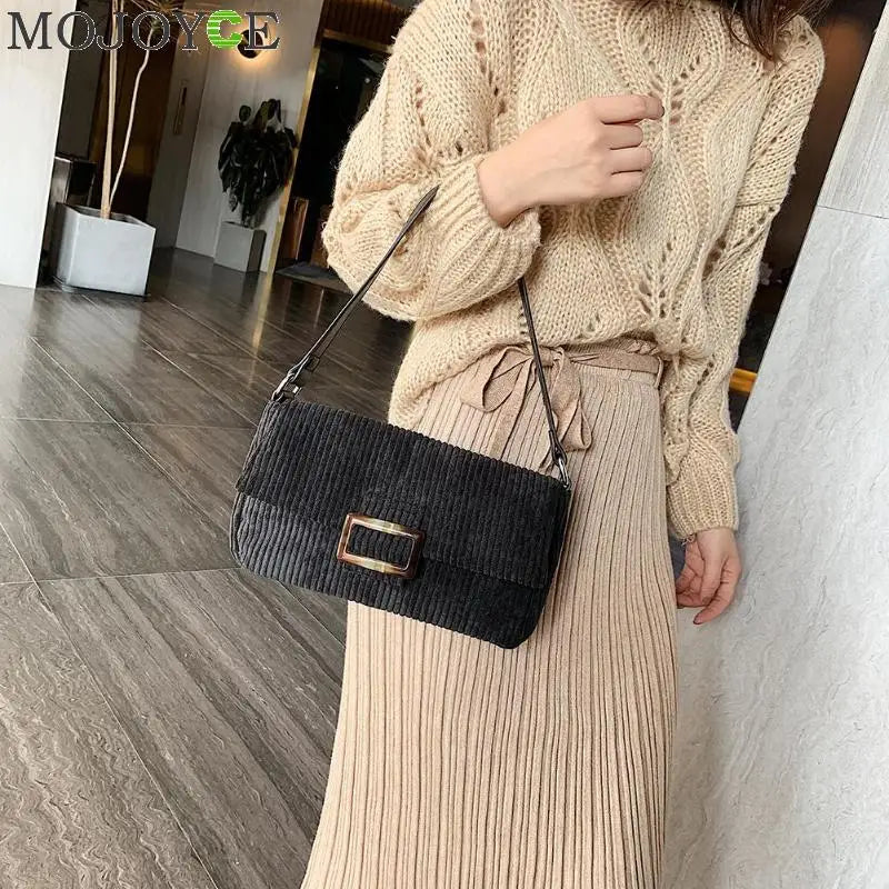 Velvet Single Shoulder Messenger Bag Lady Phone Handbags And Purses
