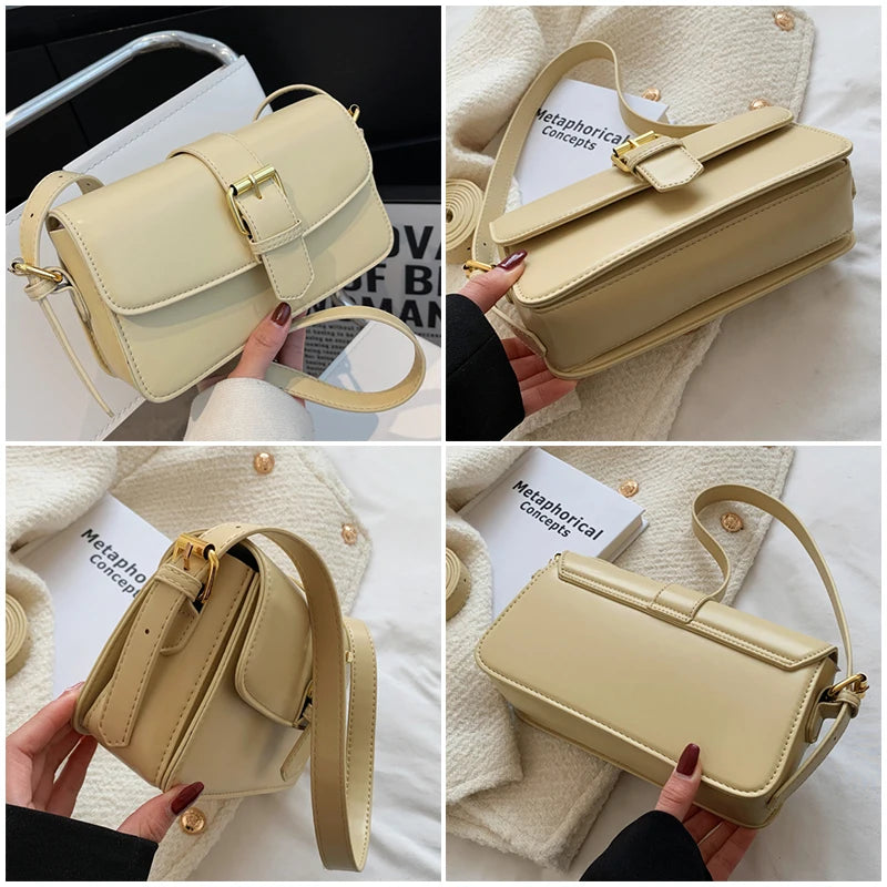 Women's PU Leather Shoulder Bag Crossbody Bag