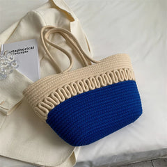Straw Woven Bag Large-capacity Beach Bag