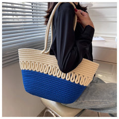 Straw Woven Bag Large-capacity Beach Bag