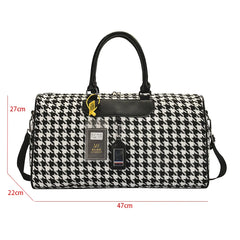 Canvas Crossbody Bag Large Capacity Travel Shoulder Bag for Women