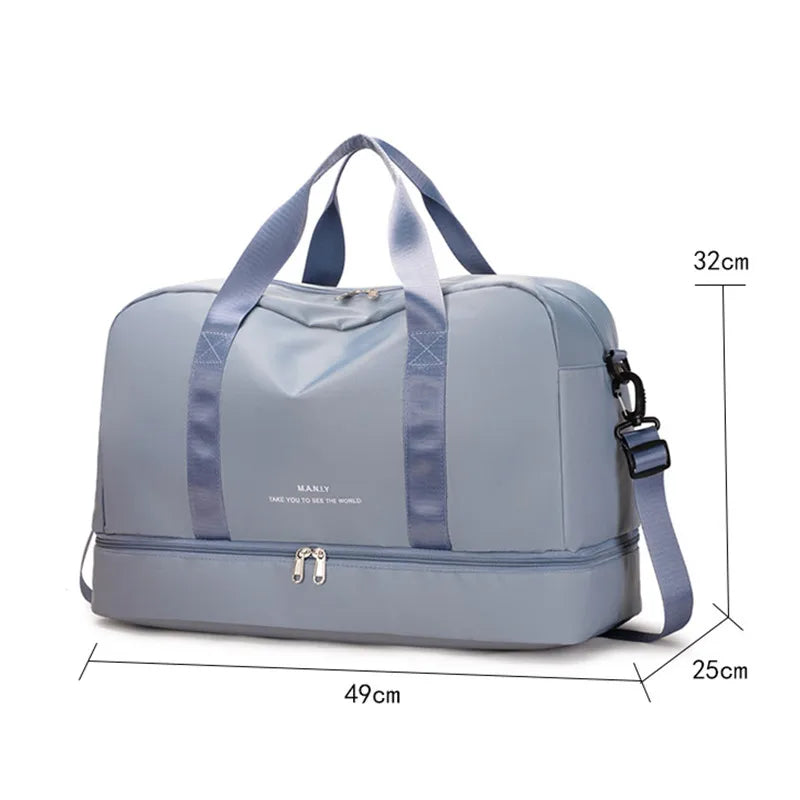 Nylon Crossbody Bag Women Shoulder Bag Travel Bag