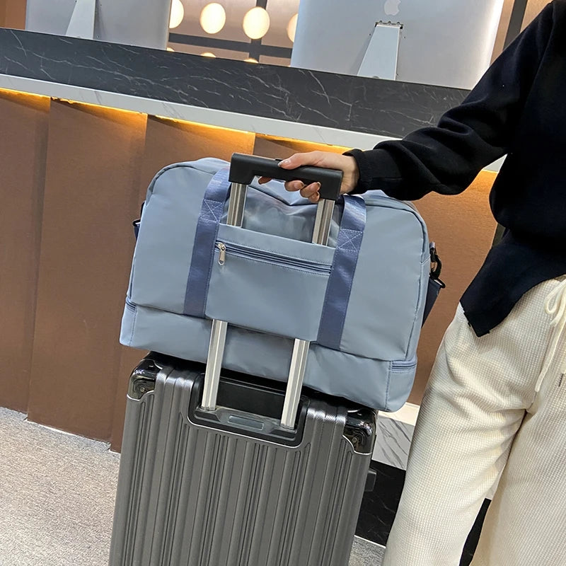 Nylon Crossbody Bag for Women Men's Travel Bag