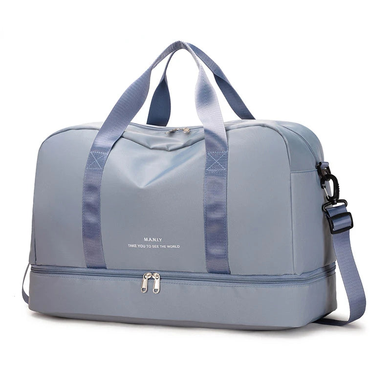 Nylon Crossbody Bag for Women Men's Travel Bag