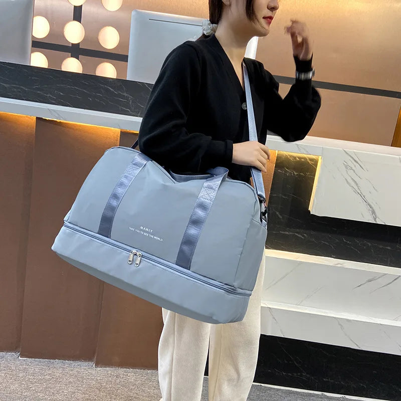 Nylon Crossbody Bag Women Shoulder Bag Travel Bag