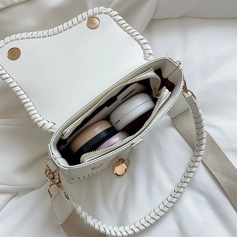 Women's PU Leather Fanny Pack Messenger Bag Waist Bag